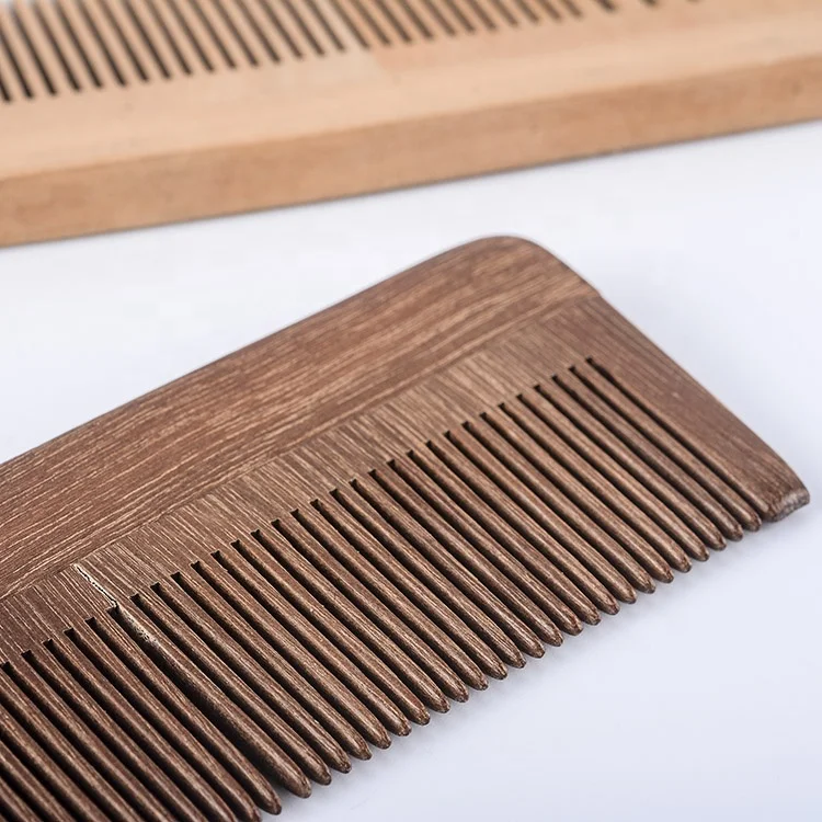 salon home logo  wooden comb professional wooden combs and brushes wooden wide tooth comb