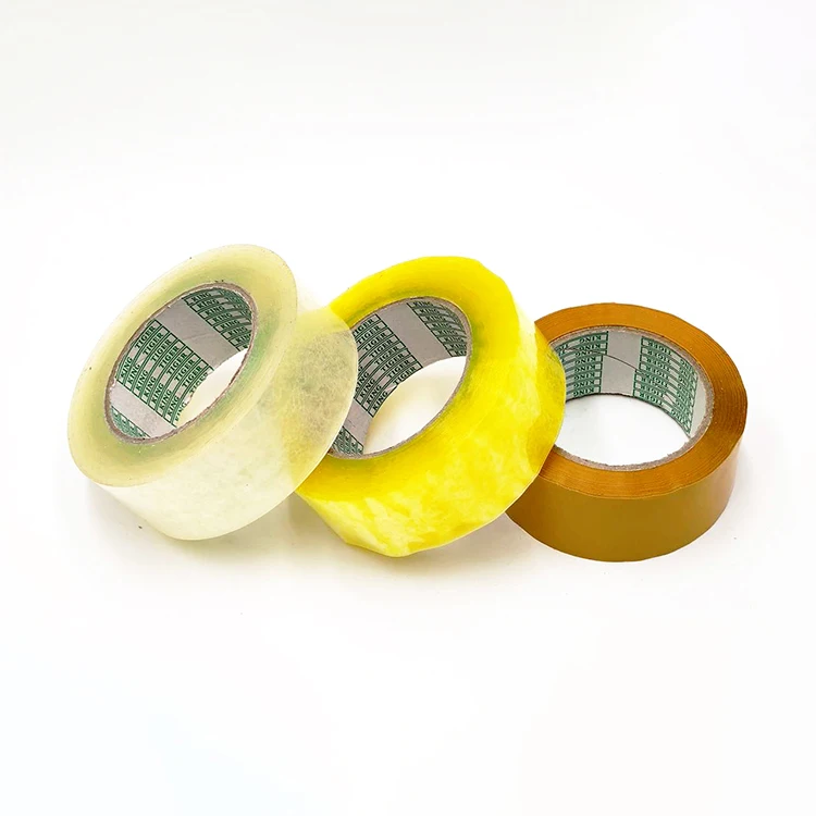 Китайское качество BOPP Водонепроницаемая акриловая коричневая упаковочная лента от производителя прозрачная упаковочная лента