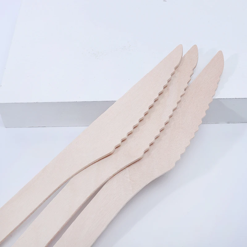 
Factory high quality spoon and fork disposable wooden tableware 