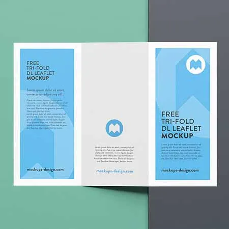 Custom packaging & printing services A5 A4 A3 art paper menu flyer leaflet printing trifold brochure printing