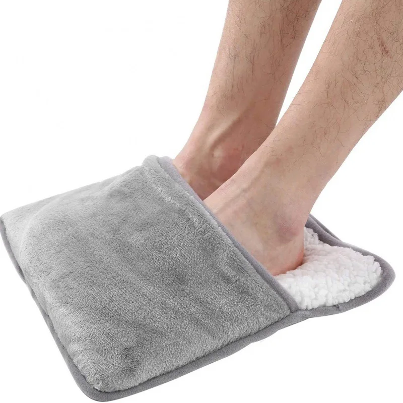 Warm Slippers Feet Warm Slippers Heating Glove USB Electric Heating Pad Winter Hand Foot Warmer Washable Household Foot Warmer