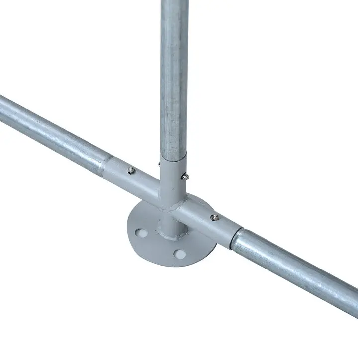 Large Metal Chicken Coop Wakl-in Chicken Coops And Runs Backyard Hen House Farm Ranch Run Walk In Poultry Cage