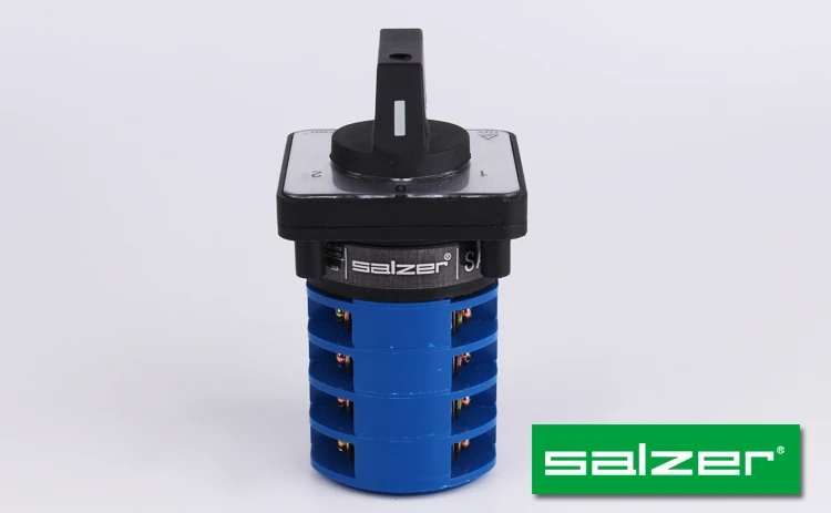 Salzer SA32 32Amp 1-0-2 4Pole 61028 Manual Change over Switches rotary cam switch selector (TUV,CE and CB Approved)