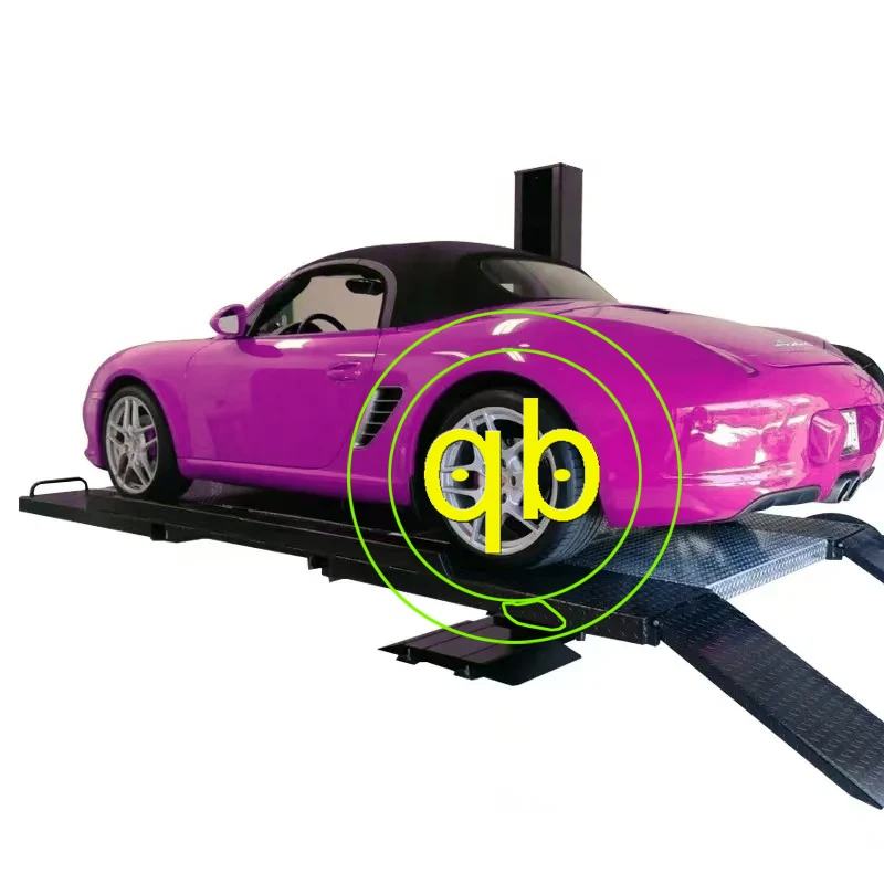 Single Post two floor Car Parking Lift System One Pole For Vehicle Hydraulic Mechanical Garage Platform Equipment For Commerce