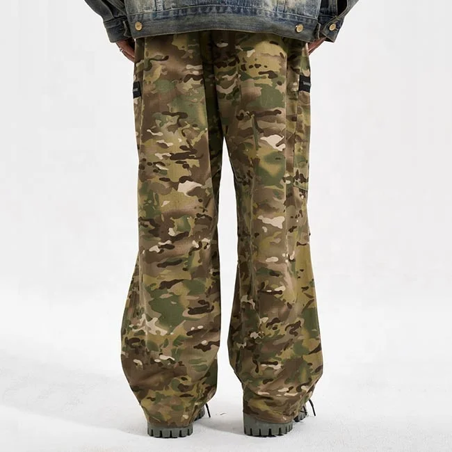 Stylish look cargo pants men stock hot selling work pants for men dropship