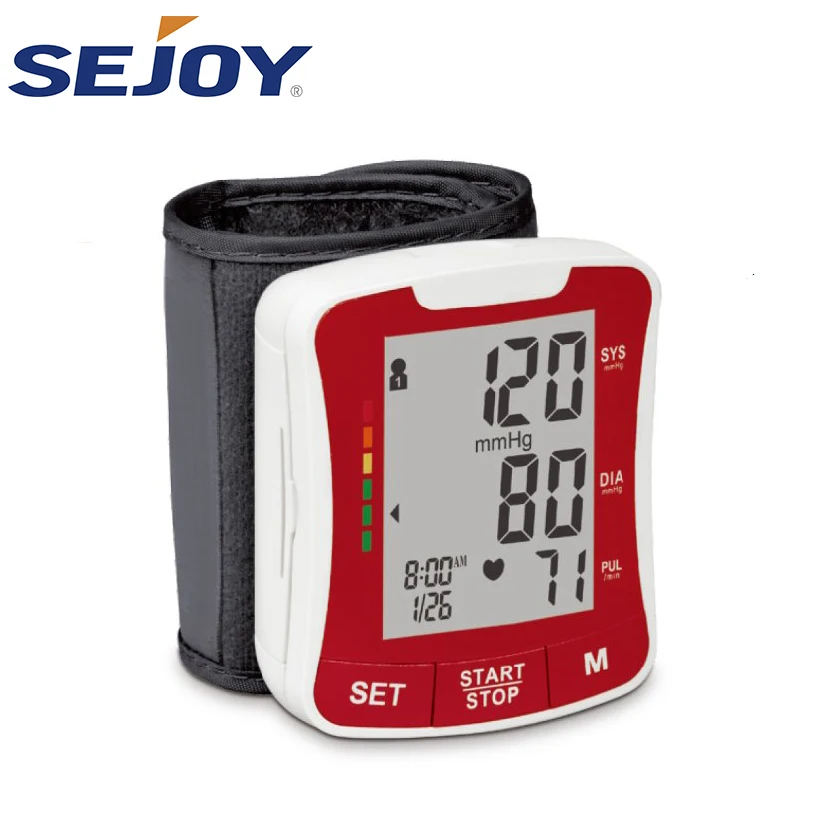 2020 CE Fully Automatic BP meter Digital Machine Wrist Blood Pressure Machine