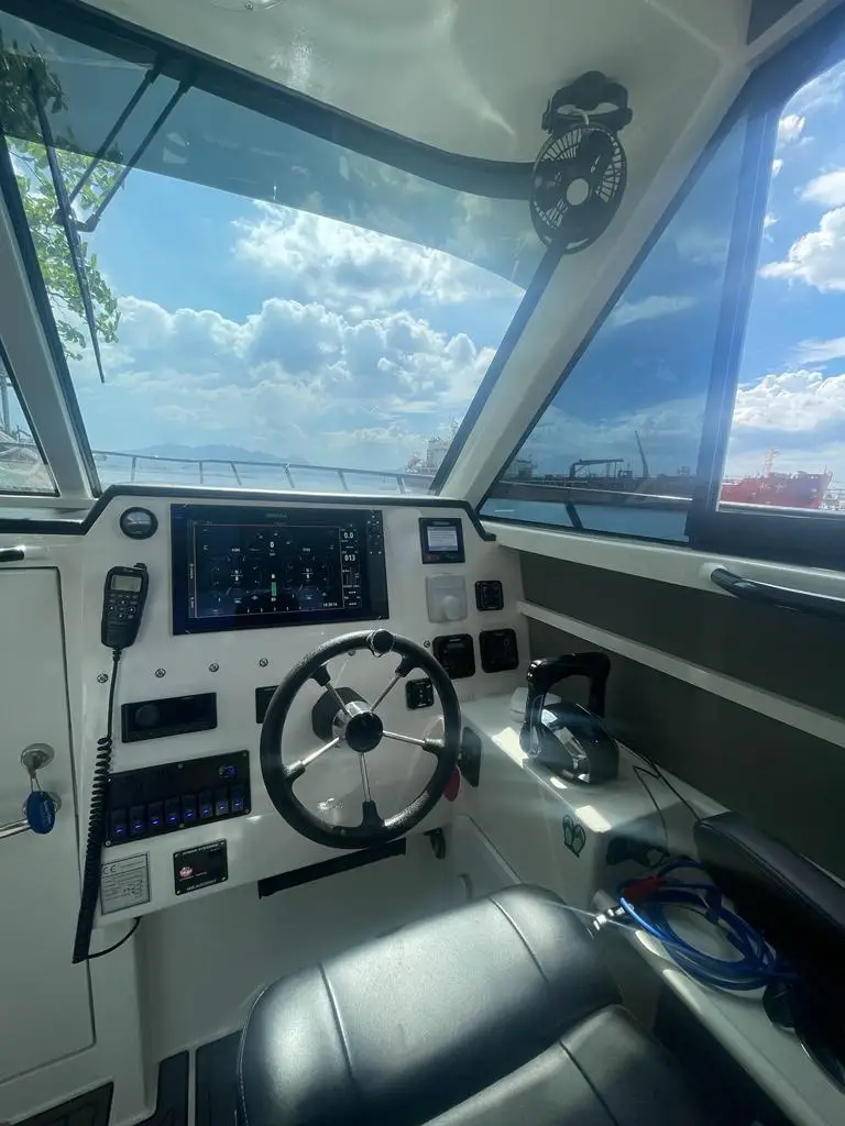 11m x 3.3m Power Yacht Aluminum Fishing Vessel Wooden Entertainment Leisure Boat