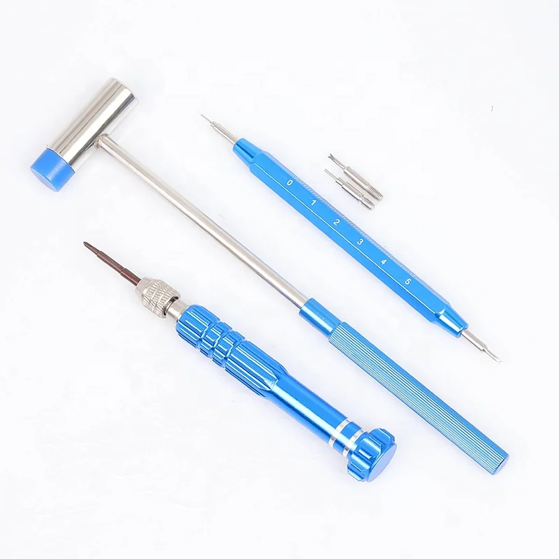 Watch Repair Tool Kit Adjustable Professional Metal Link Remover Watch Back Case Opener Band Strap Link Pin Tool