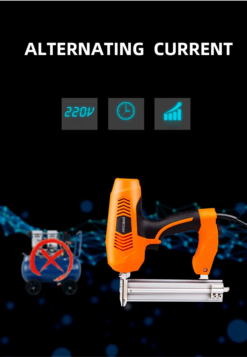 2021 Sales Leading 2300W Electric Dual Nailer for Woodworking Household Industry