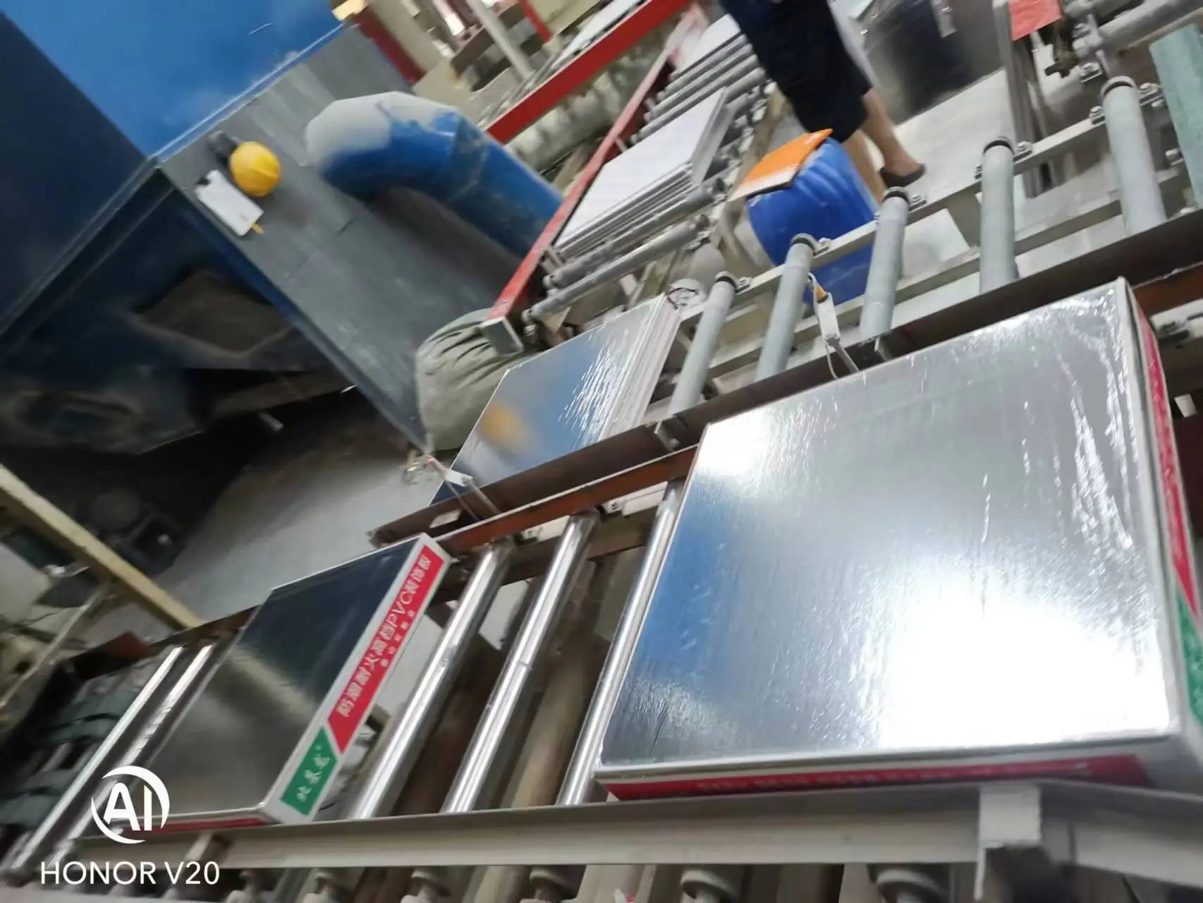 Manufacturing Machine For PVC Film Laminated False Gypsum Ceiling Panel/Board/Tiles Making Machine