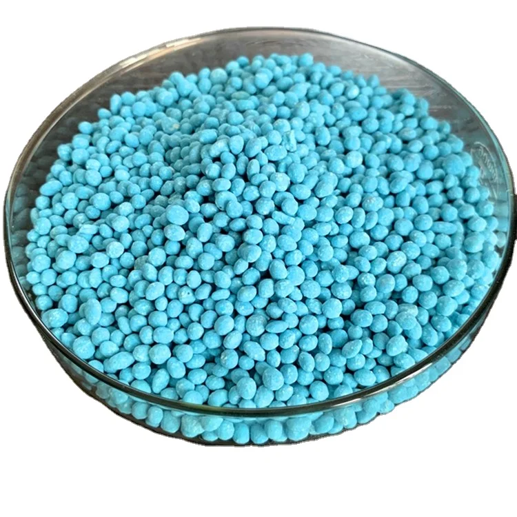 wholesale high tower compound fertilizer NPK20-20-15 green granular