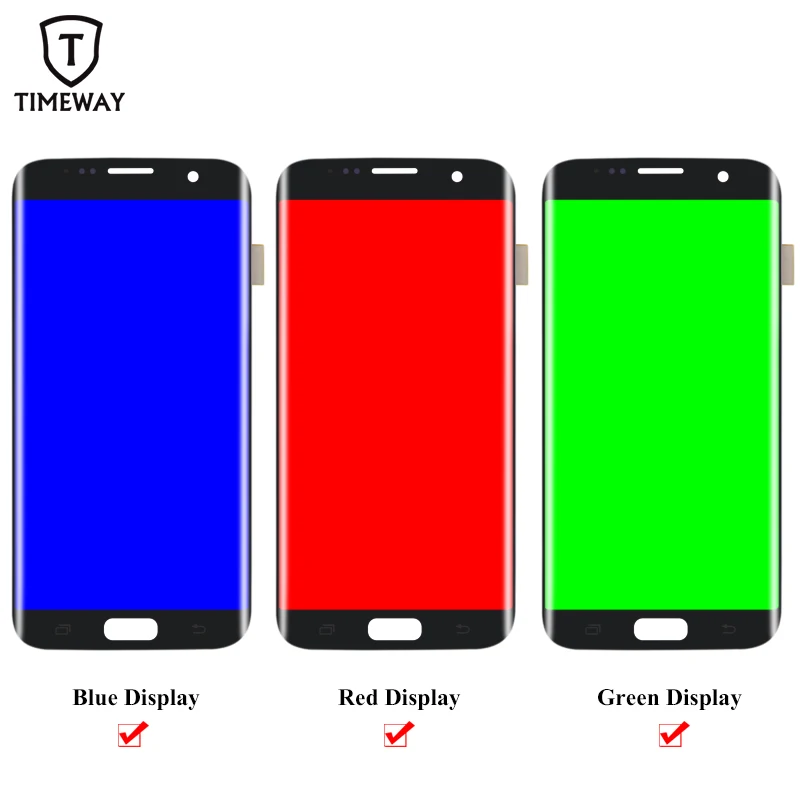  2019 новый китайский поставщик низкая цена lcds для мобильного телефона samsung galaxy s7 edge g935 оригинальная замена