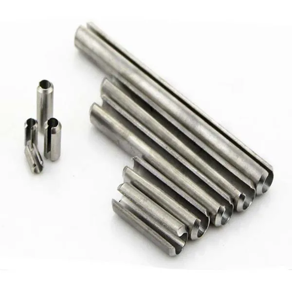 65Mn Spring Steel Stainless Steel DIN 7343 ISO 8750 Coiled Rolled Spiral Spring Pins
