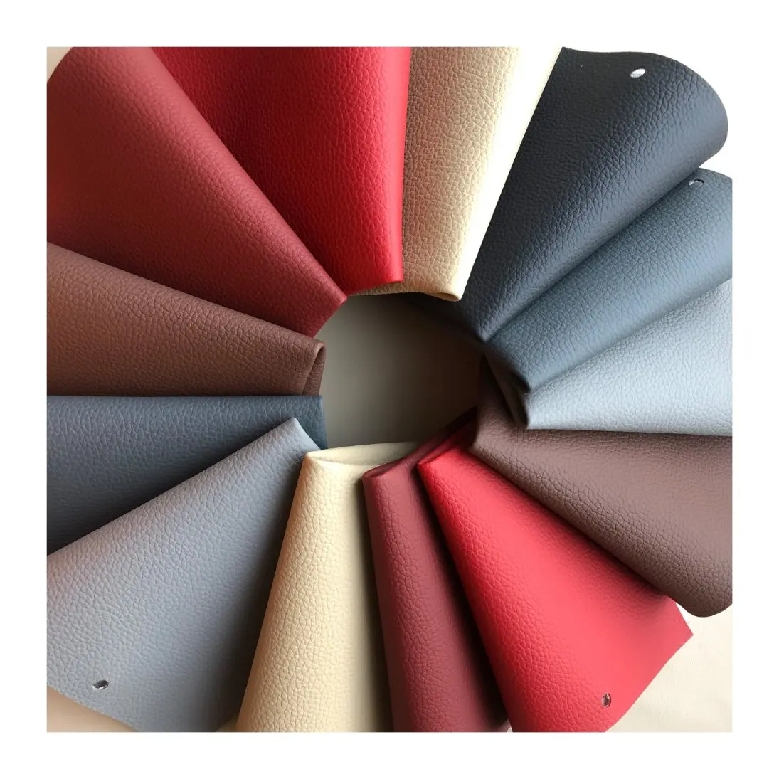 
B31 Grain Factory Price Customizable colors Solid Auto PVC leatherette 