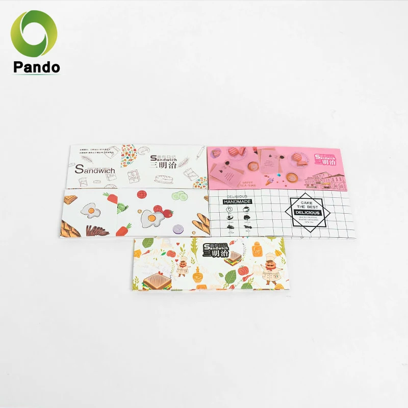 Custom Logo Wholesale Paper Packaging Egg Drop To Go Fast Food Takeaway Sandwich Box Disposable