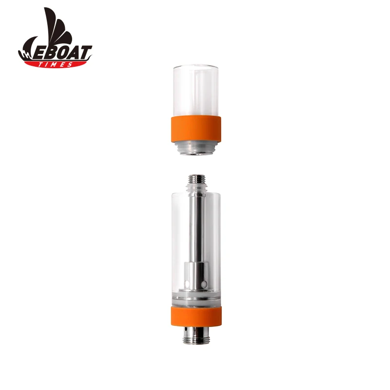 Glass tip 510 thread cartridge 12.5mm diameter Eboat LOC 1ml 510 cartridge wholesale