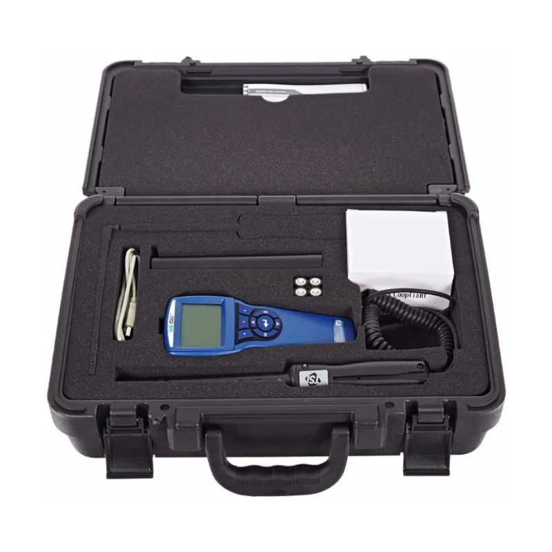 TSI 9565-A-NB VelociCalc Multi-Function Ventilation Meter with articulated probe, 0 to 9999 ft/min, -15 to 15 inH2O
