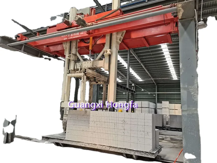 Full Automatic Germany Ytong AAC Block Making Machine Gas Filling Machinery Autoclave Aerated Concrete Brick Production Line