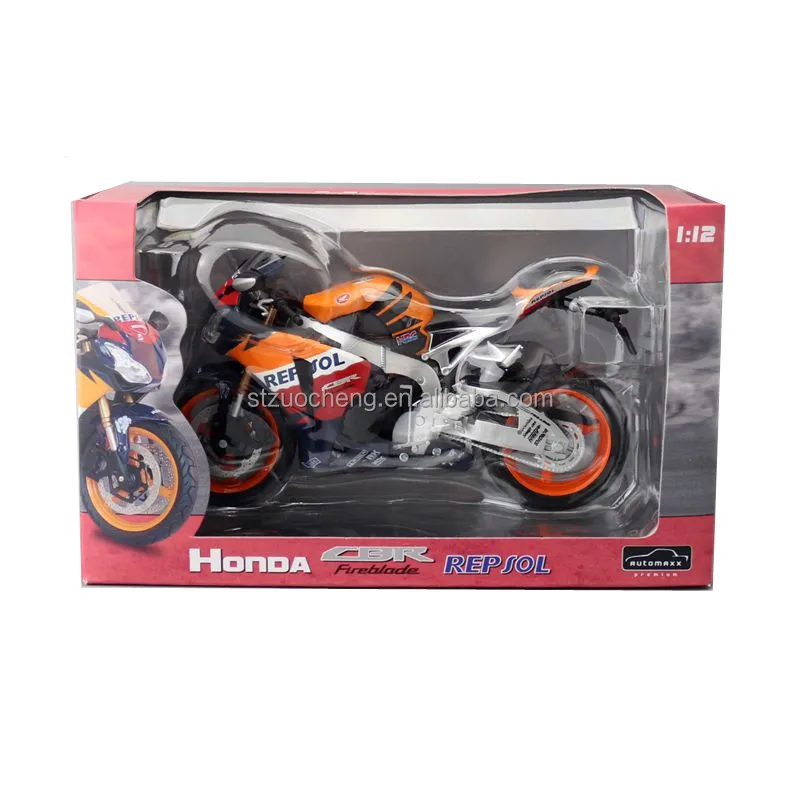 В наличии 1:12 моделирование CBR1000RRR коллекционная раздвижная модель мотоцикла из сплава под давлением популярная гоночная