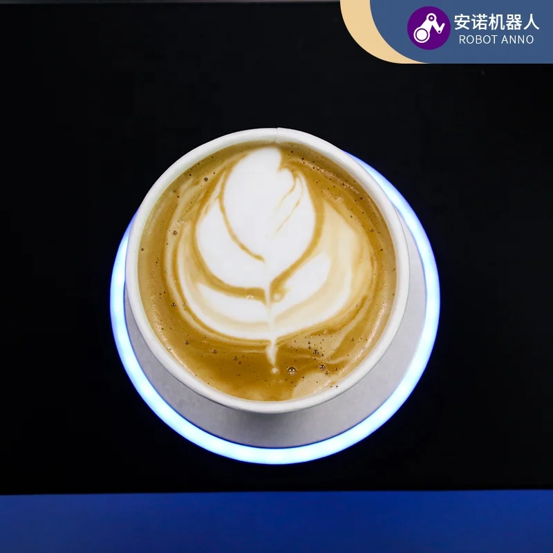 Coffee Latte Art Making Machine Single Robot Arm Barista Coffee Machine For Business