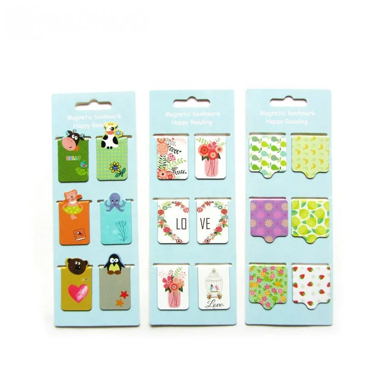 Fancy Souvenir Gifts  Folding Bookmark Magnets for Promotion
