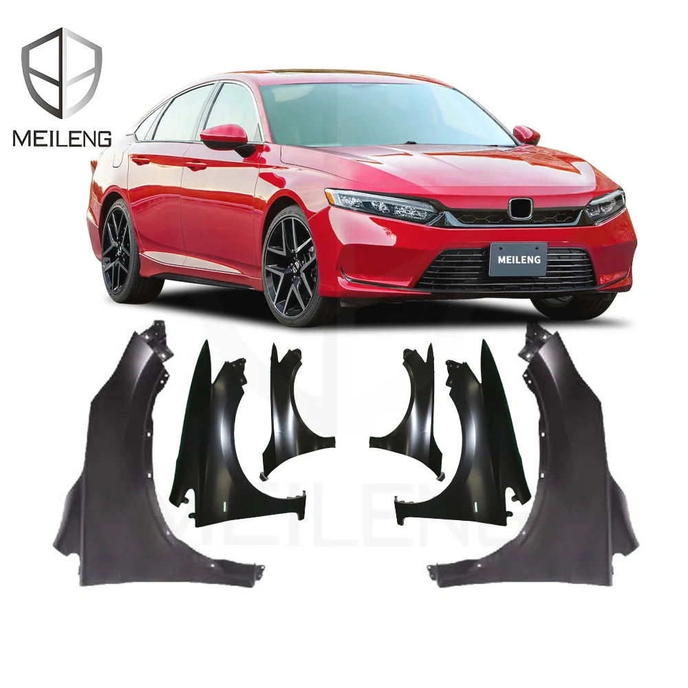 MEILENG Vehicle Spare parts Auto body systems Car fenders For Honda Civic Accord CRV HRV Fit City Odyssey Vezel Jazz ENS1 eNP1