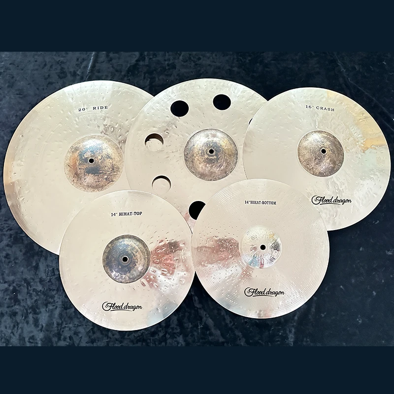 B20 high quality cymbal series kit multi size drum set jazz cymbals