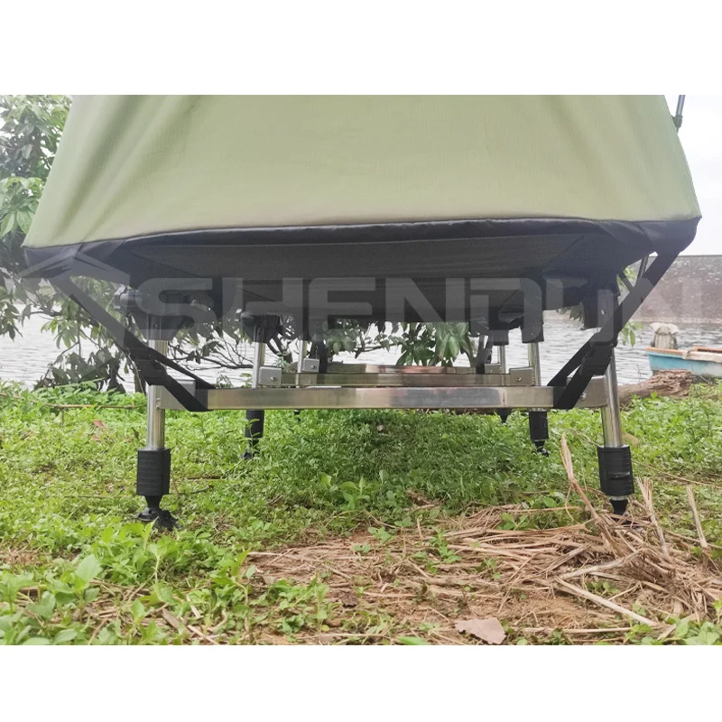 Portable canvas wholesale off ground swag tent waterproof outdoor camping tent folding bed off the ground tent jungle fishing