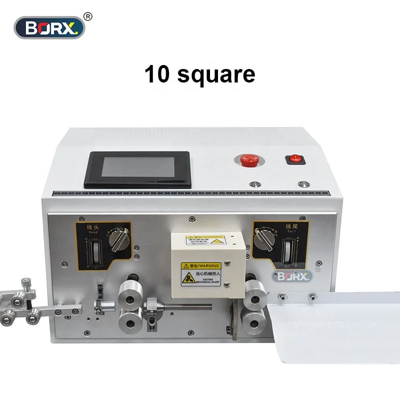 China brand BORX electronic Wire stripping and cutting machine 16 square cable Middle strip machine