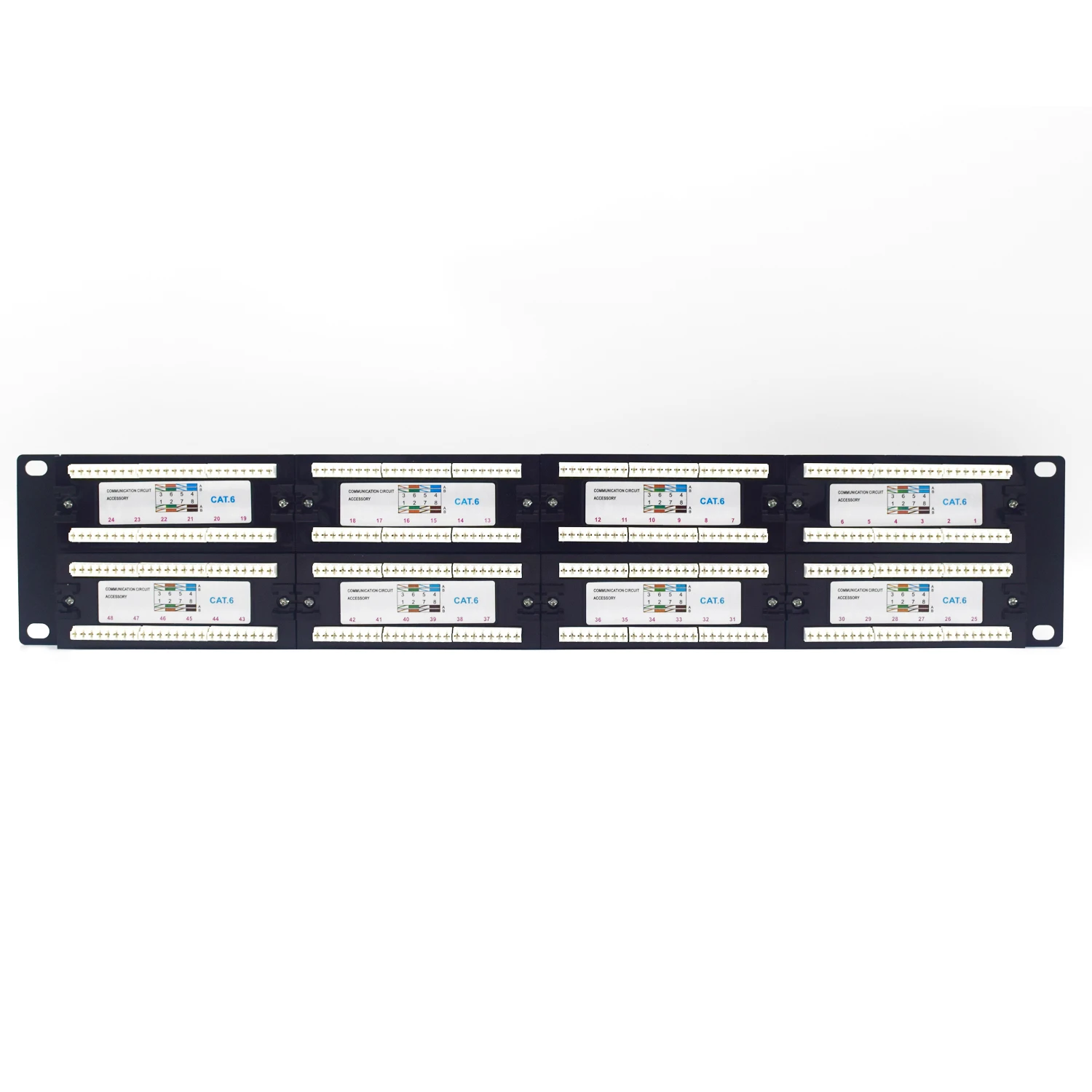 Патч-панель UTP Cat5e патч-панель Cat6 24