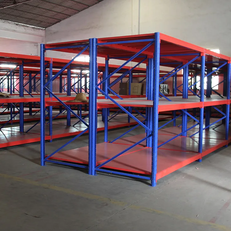 Equipment for Warehouse Stacking Racks Storage Holders Cargo Storage Heavy Duty 500kg Warehouse Shelf Storage