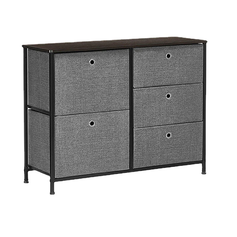 Customized Large Storage Box Cover Folding Organizer Bedroom Shelf Wardrobe Cloth Toy Fabric Foldable Box For Objects