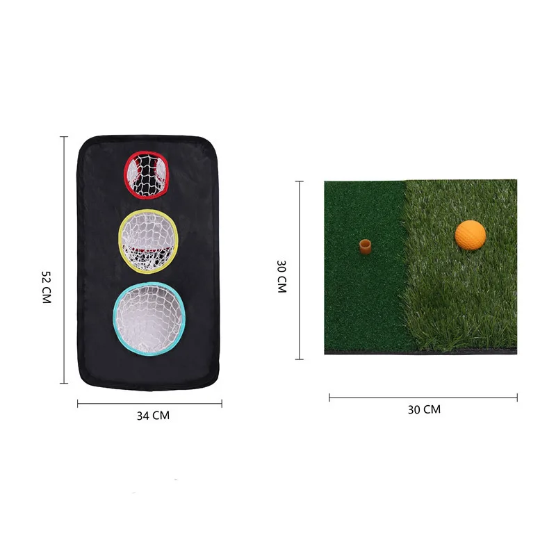 Collapsible Target Portable Practice Chipping Golf Net for Beginner Pop Up  Adjustable Warm Up Golf Training Aids