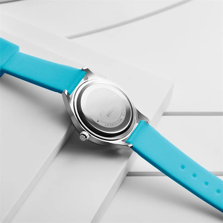 Fashion Women Moissanite New Quartz Wristwatch Luxury Brand S9552L Fake Diamond Ladies Silicon Watch