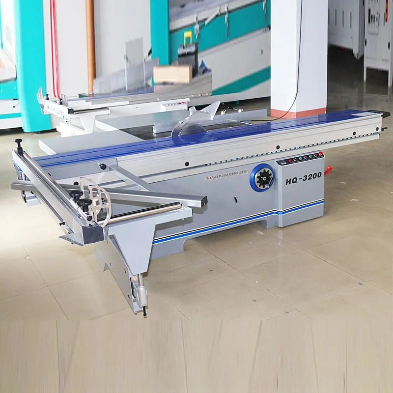 High Precision long time service Sliding Table Panel Saw Machine with Scoring Blade sliding table saw