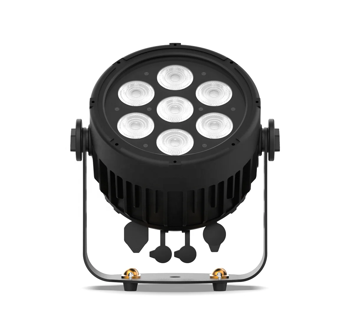 8PACK Outdoor 7*20W RGBWA+UV 6IN1 Waterproof Par light IR remote Sound Active DMX LED Slim Dj Par with OLED touch display
