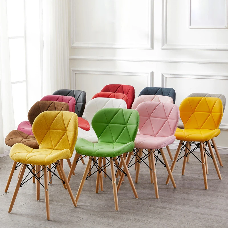 Dining Room Set Specific Use And Wood Material Leather Dinning Chair For Modern Wooden Frame Chairs