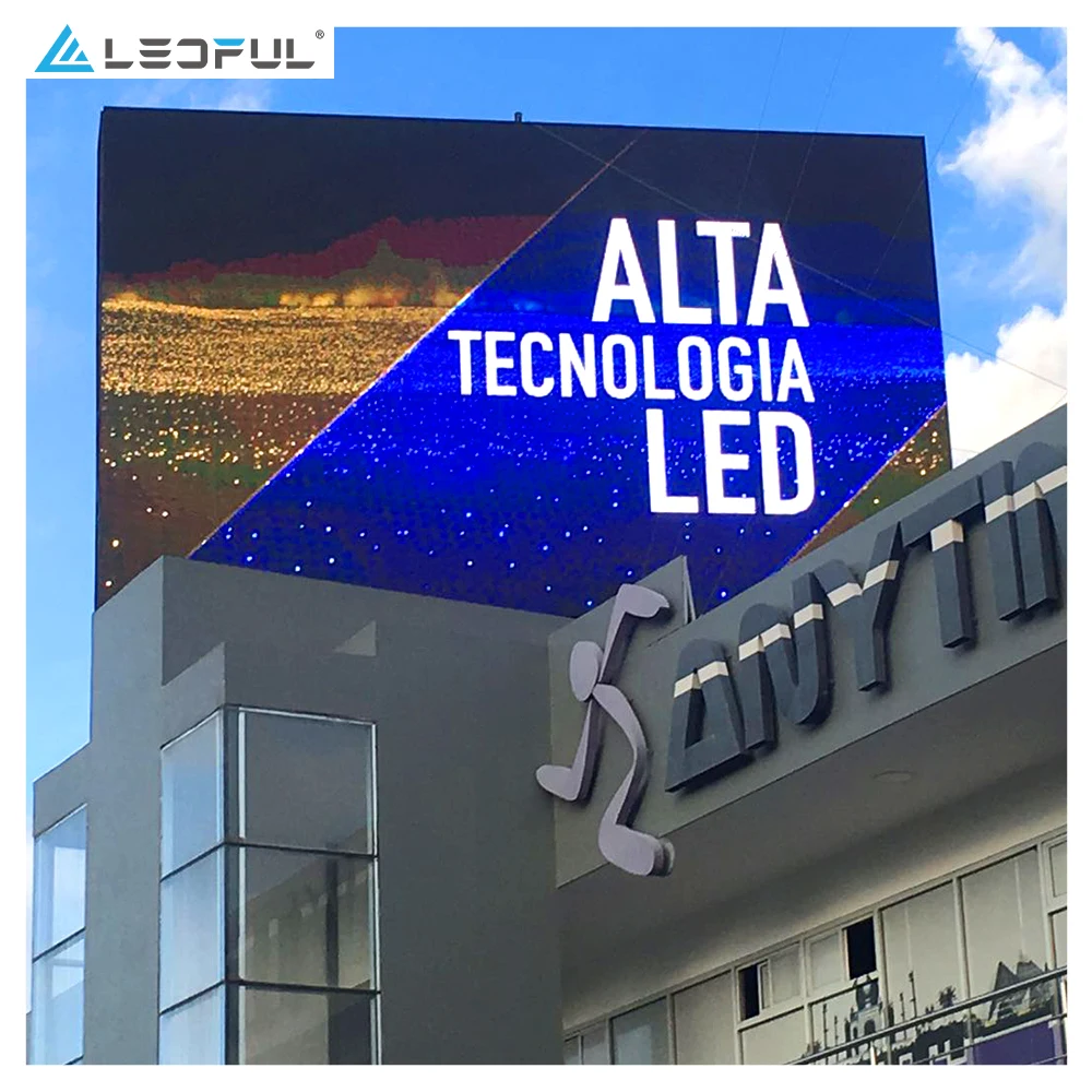 Все устойчивость к атмосферным воздействиям гигантский дисплей Pantalla Led наружные P10 наружный светодиодный экран для ОО/реклама/раскрытия информации