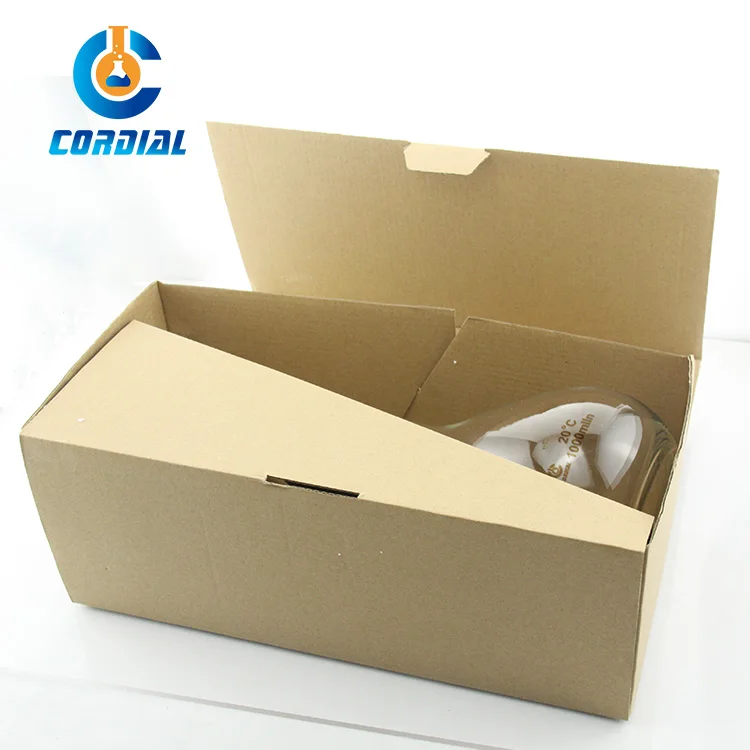 1621 CORDIAL volumetric flask factory direct sale 10ml high borosilicate glass measuring flask