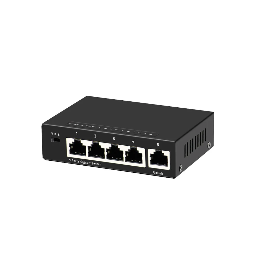 Быстро неуправляемый 5-разъемное зарядное usb-устройство для коммутатора Ethernet 10/100/1000 Мбит сетевой