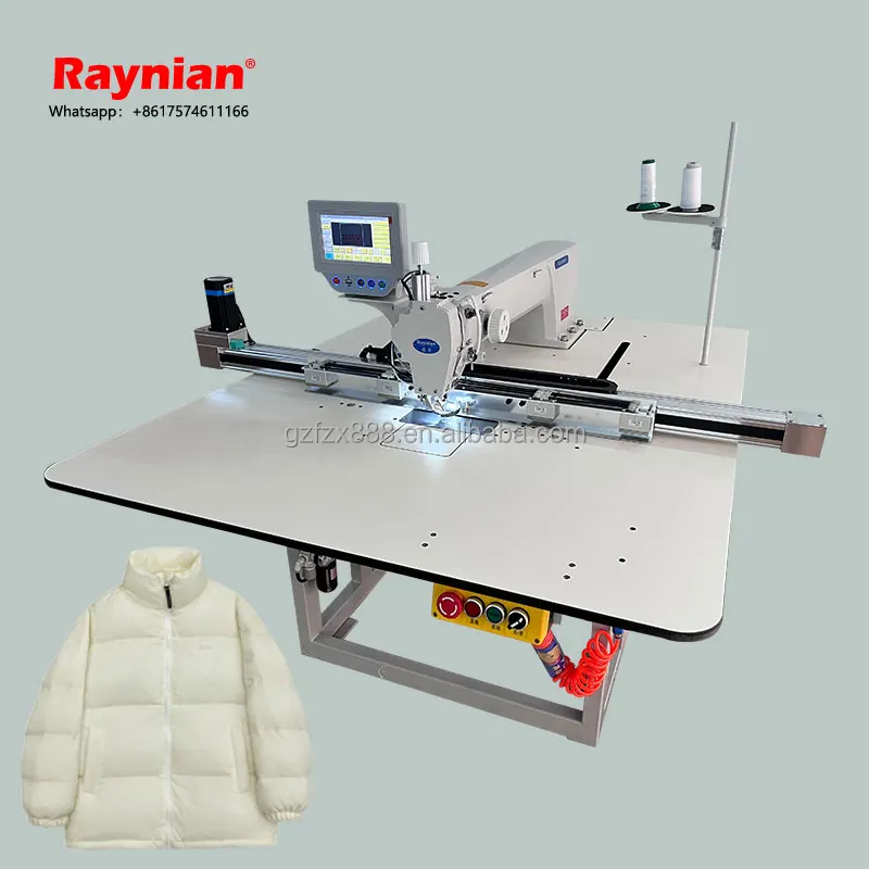Raynian-100*40 Automatic sofa jacket machine Laser mold design template industrial sewing machine