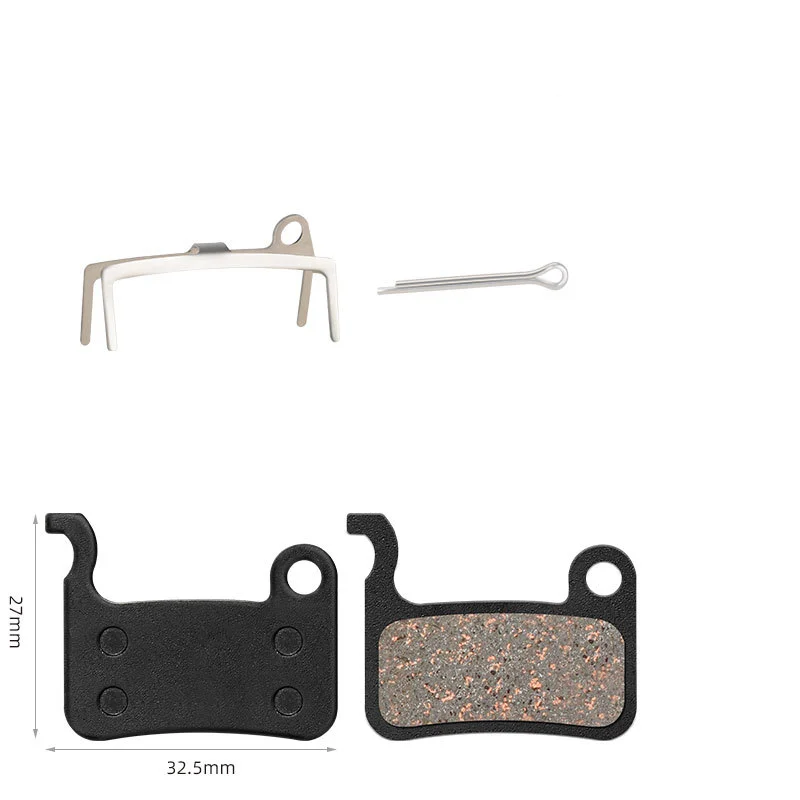 Perfect Braking Force Semi-metallic Oil Disc MTB Road Bike Brake Pads For MX3 CX5 HELI X3