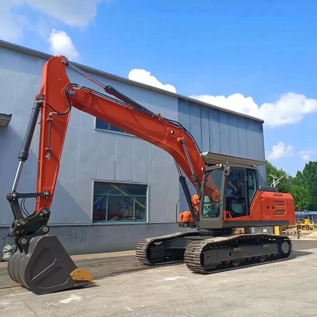 Best Quality Excavator 25Ton Epa Euro 5 Kubota Engine Crawler Digger Construction Machinery Chinese Excavator Machine