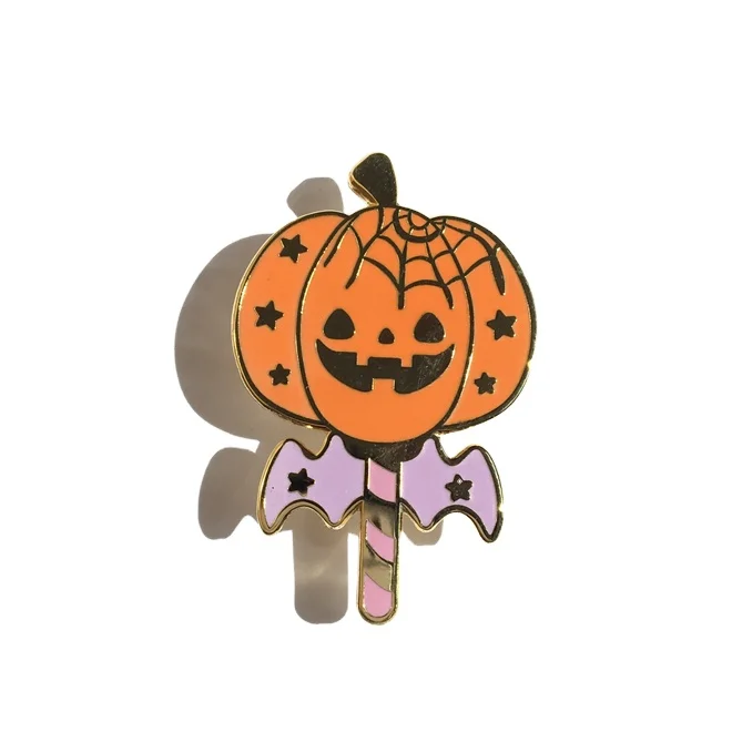welcome custom Halloween gift enamel metal lapel pins/emblems