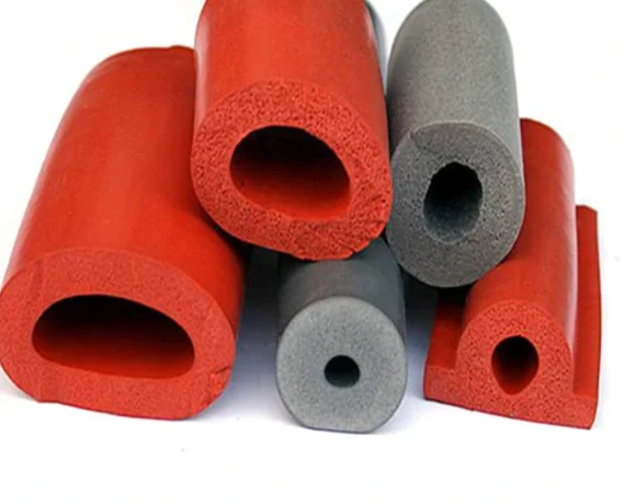 Elastic Red EPDM Rubber O Ring Sponge Cord Round Foam Rubber Bar