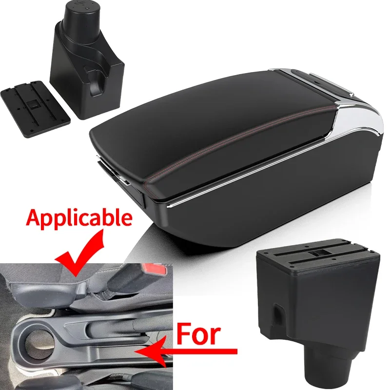 For Toyota Yaris Armrest Box For Toyota Yaris hybrid Car Armrest Center Storage Box Interior details Retrofit parts 2015-2023