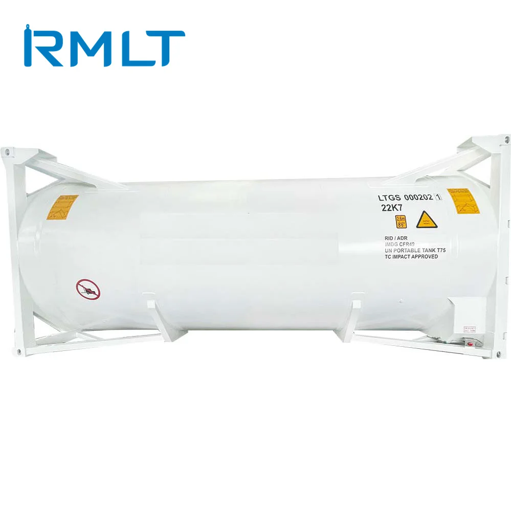 99.999% Liquid Argon/Argon Gas in 20FT T75 ISO Tank Container