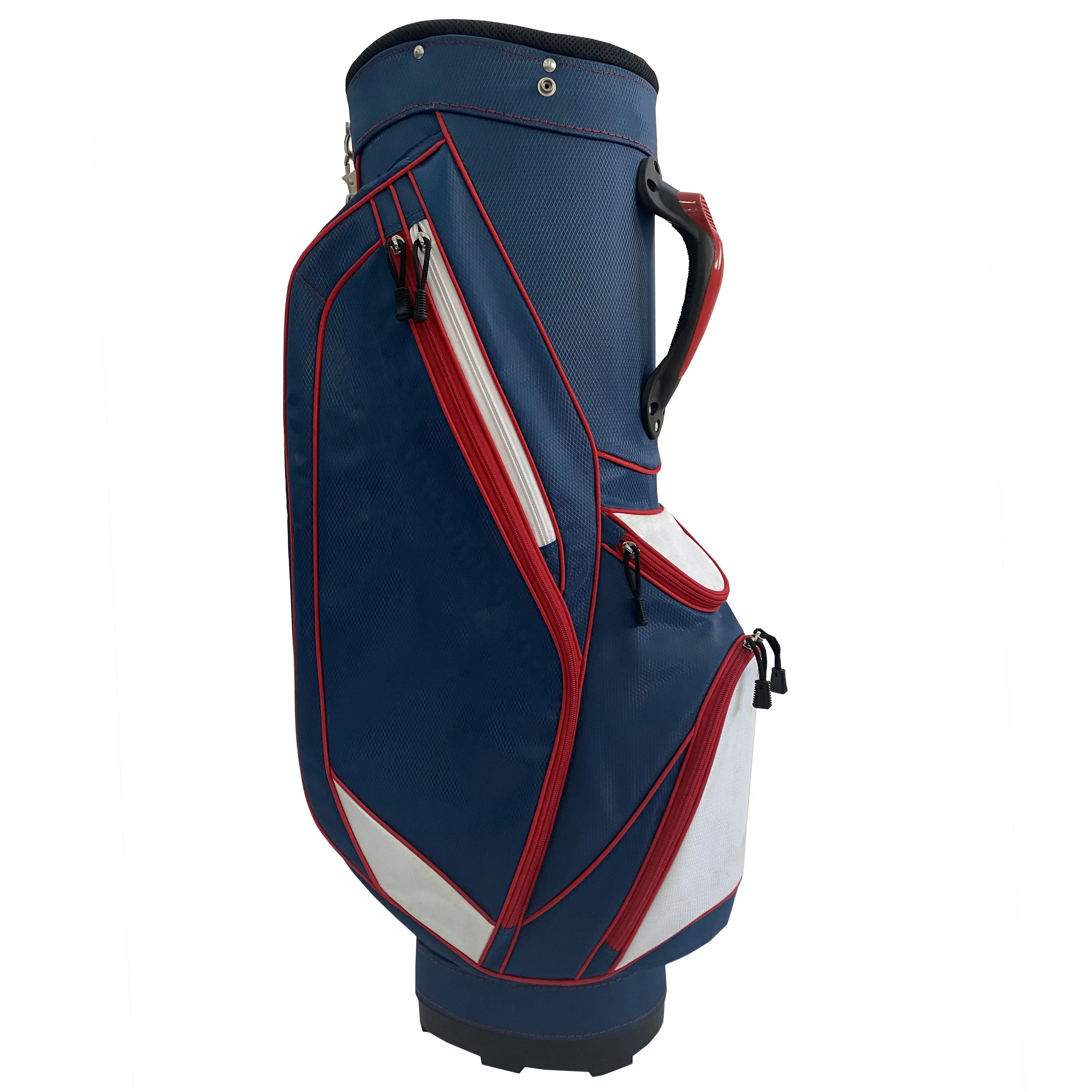 Golf Cart Bag with large comfortable plastic handle with Custom Embroidery logo