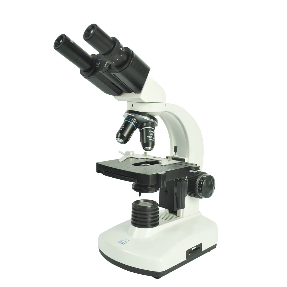 YUJIE YJ-2020B Laboratory Optical Student Binocular Biological Microscope Microscopio Digital 1000x