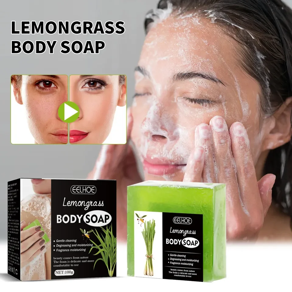 Hot Natural Skincare Herbal Acne Removal Skin White Lighten Bath Soap For Face And Body Private Label Gently Cleans Soap